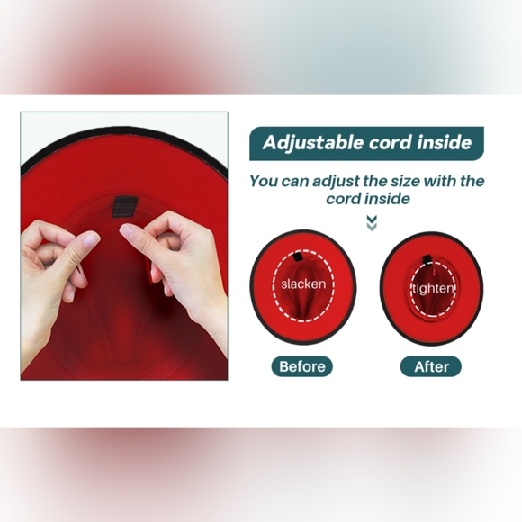 Pink and lime green two tone fedora - Picture 3 of 3